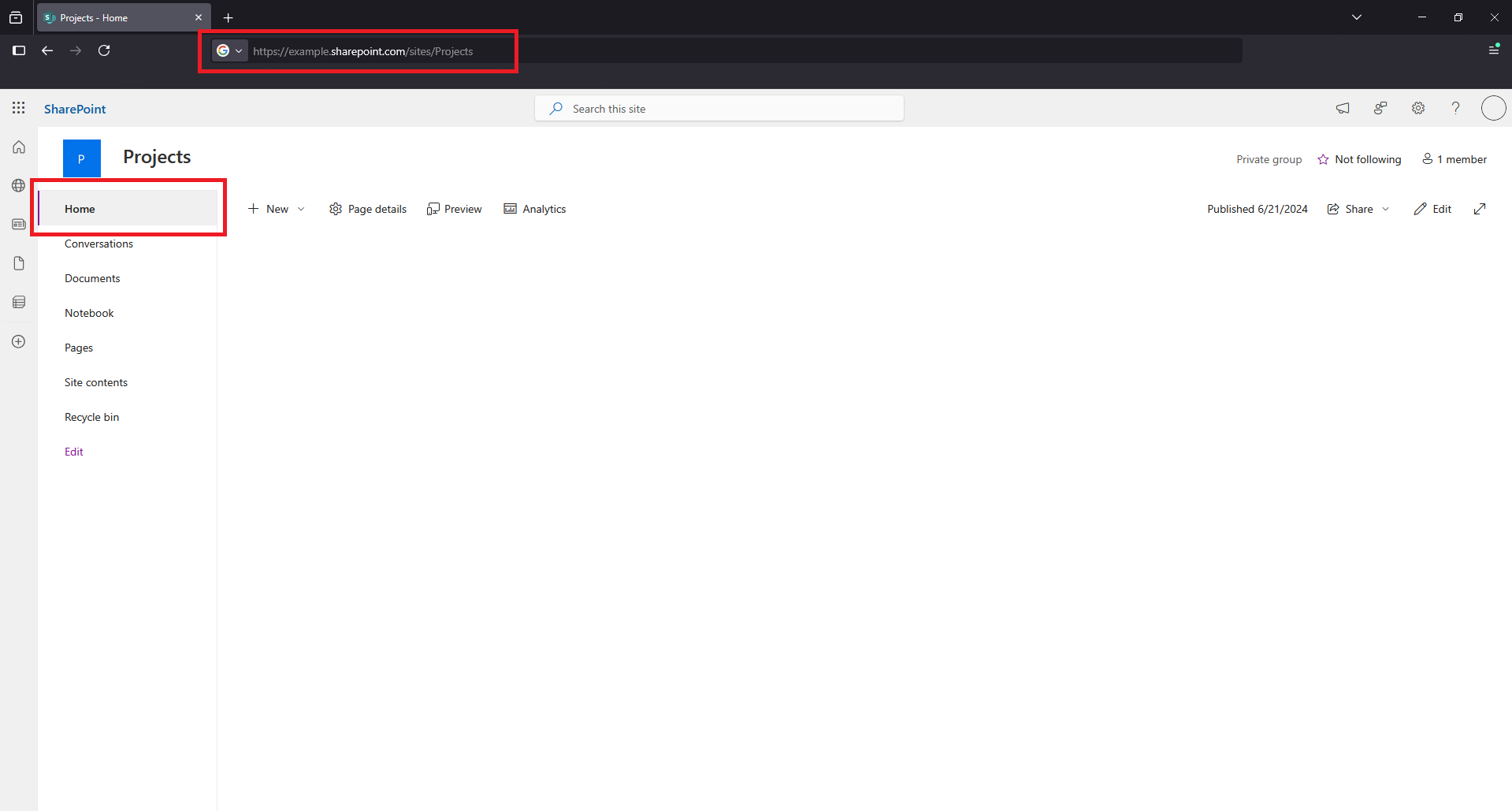 Copying the image folder path from SharePoint